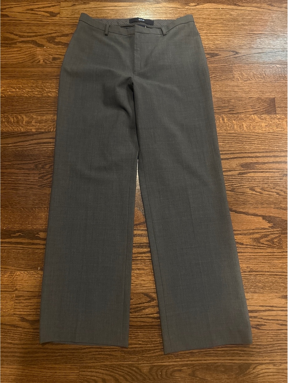 Gap Classic Fit Trouser Size 8 in Dark Gray